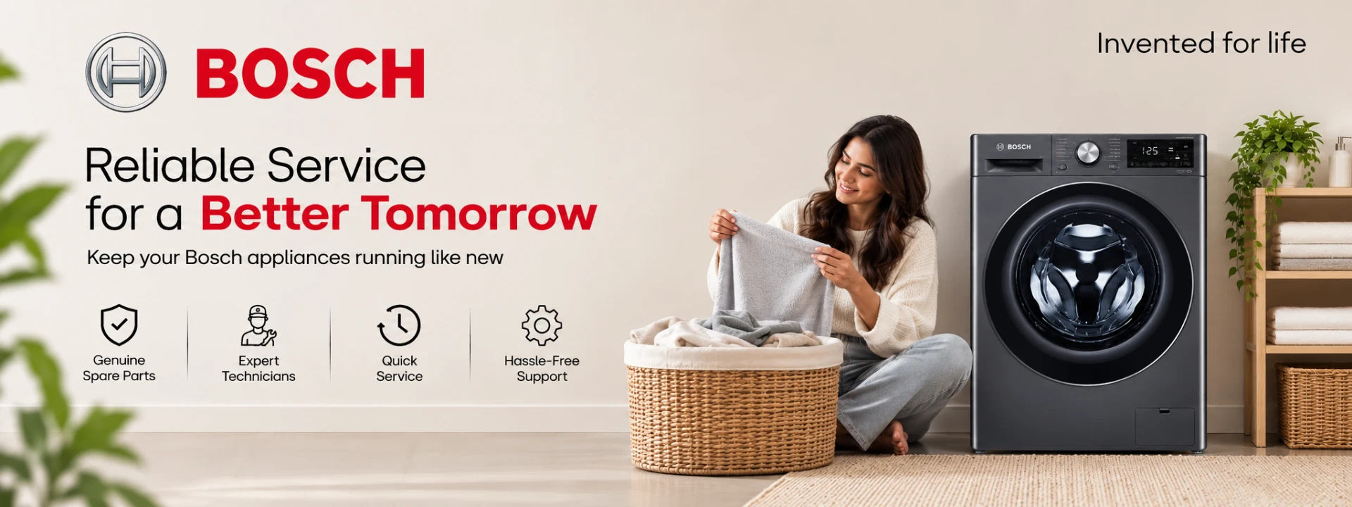 Bosch washing machine service in Bangalore